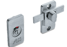 Plastic Laminate Chrome Plated Brushed Zamac Indicator Slide Latch