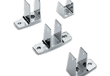 Plastic Laminate Chrome Plated Zamac Stirrup Brackets