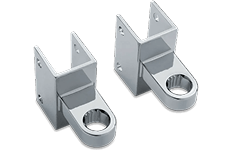 Plastic Laminate Zamac Wrap-Around Hinges