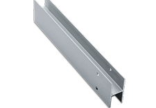 Solid Plastic Hardware Aluminum Continuous H Brackets