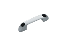 Solid Plastic Hardware Anodized Aluminum Door Pull